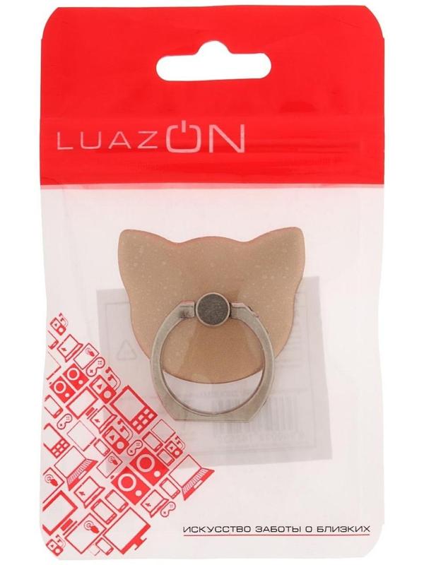 Держатель-подставка с кольцом для телефона LuazON, в форме 