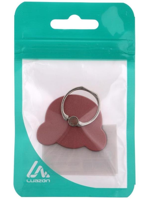 Держатель-подставка с кольцом для телефона LuazON, в форме 