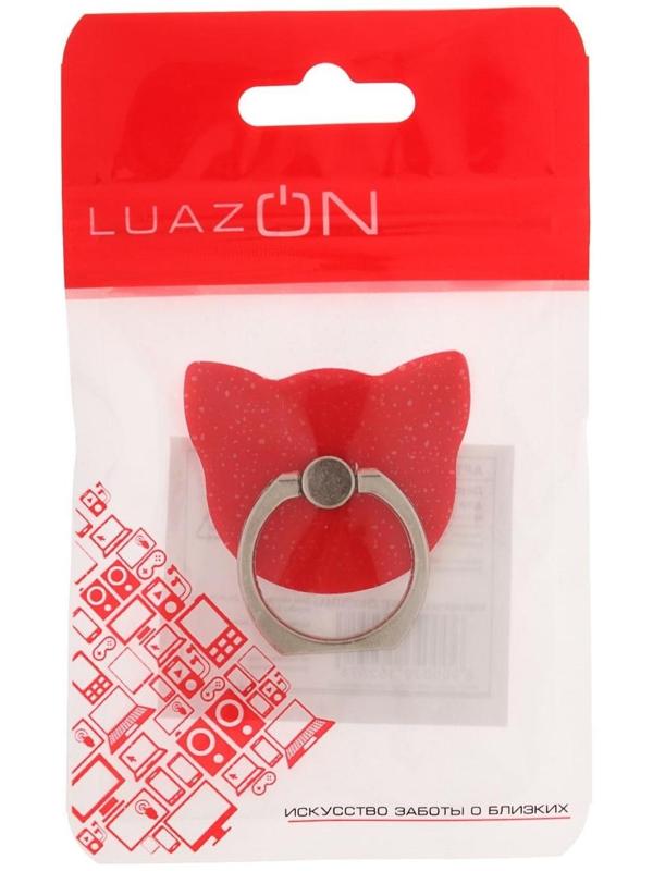 Держатель-подставка с кольцом для телефона LuazON, в форме 