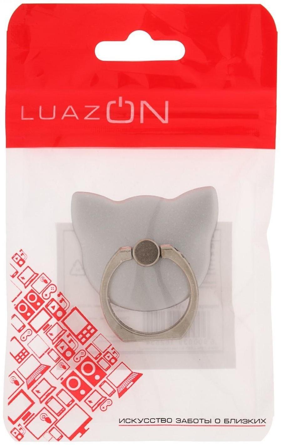 Держатель-подставка с кольцом для телефона LuazON, в форме 