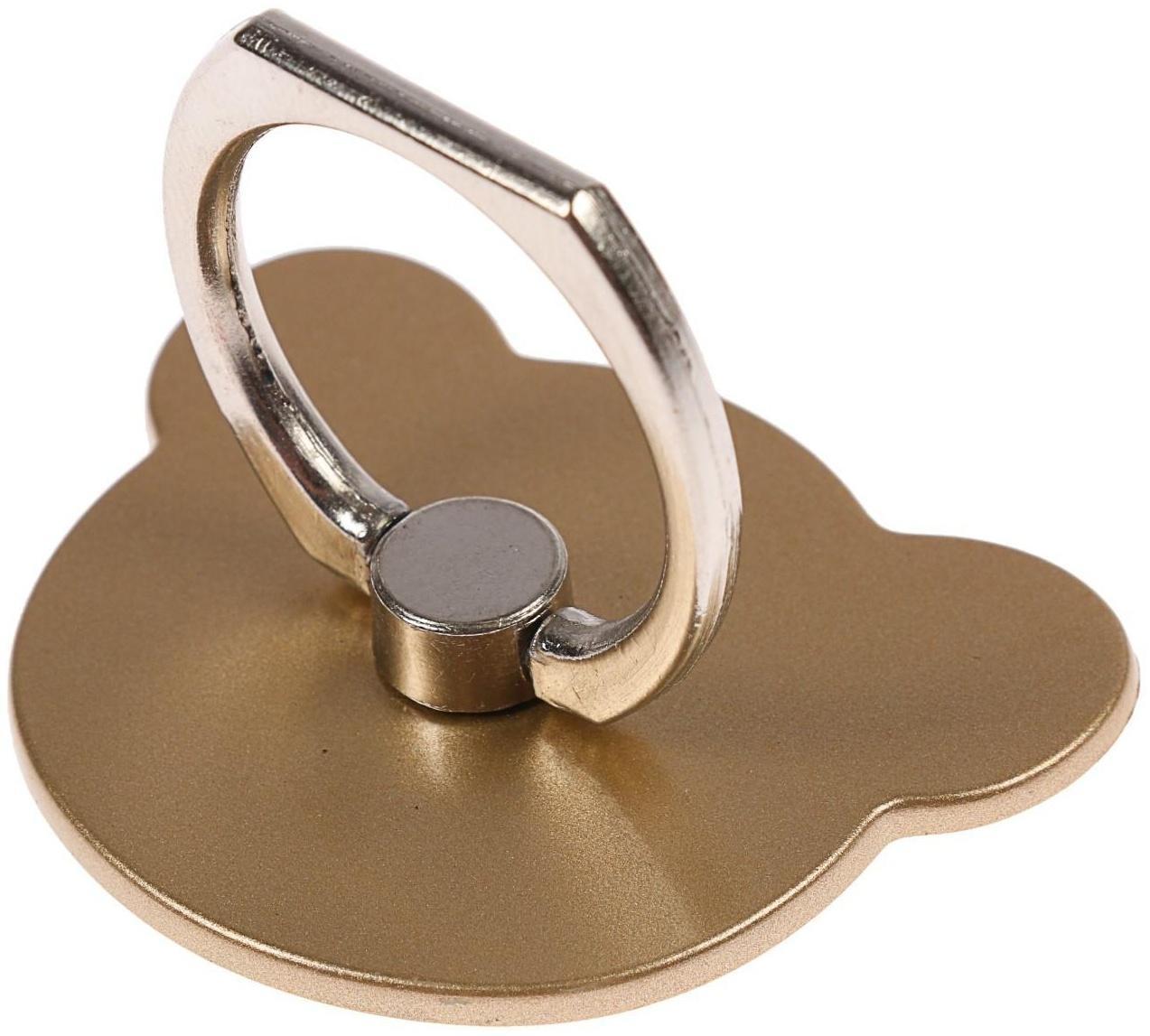 Держатель-подставка с кольцом для телефона LuazON, в форме 