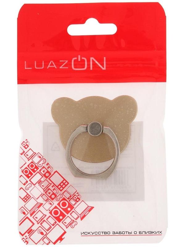 Держатель-подставка с кольцом для телефона LuazON, в форме 