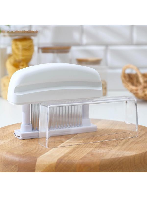 Тендерайзер для мяса «Нилла», 15×11×4 см, цвет МИКС