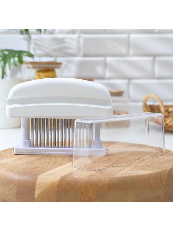 Тендерайзер для мяса «Нилла», 15×11×4 см, цвет МИКС