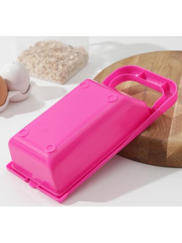 Тёрка с контейнером «Маргарита», 26×12×7 см, цвет МИКС