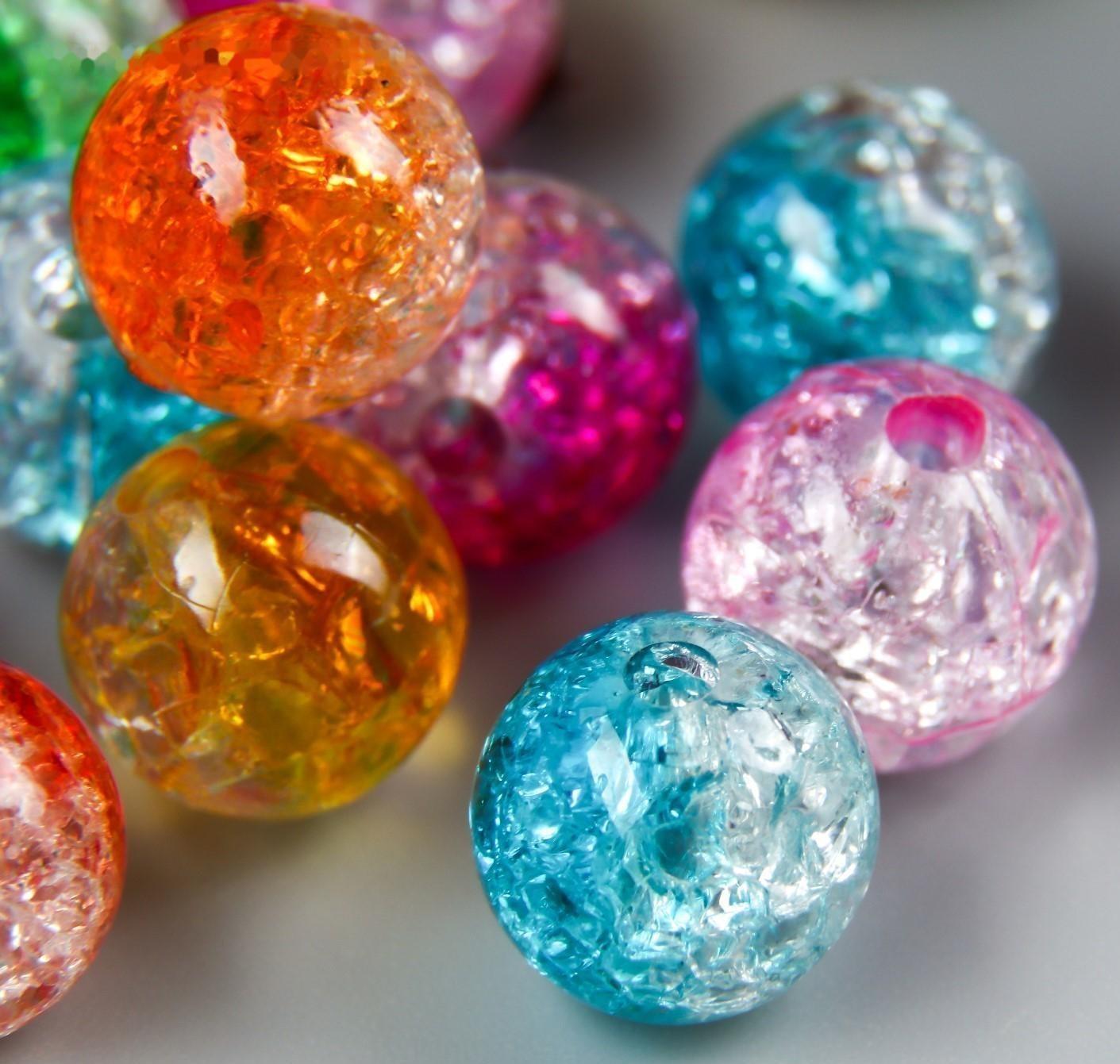 Бусины для творчества пластик 