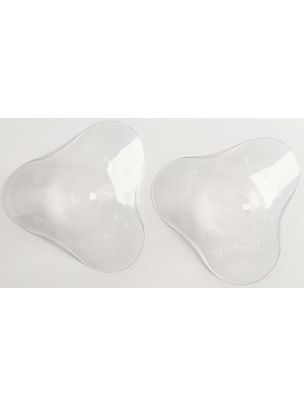 Накладки на грудь силиконовые, набор 2 шт., в футляре