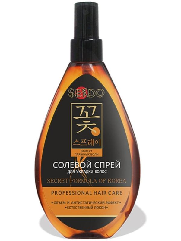 Солевой спрей для укладки волос Sendo, 160 мл