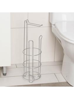 Держатель-стойка для туалетной бумаги Доляна, 14,5×15×48 см