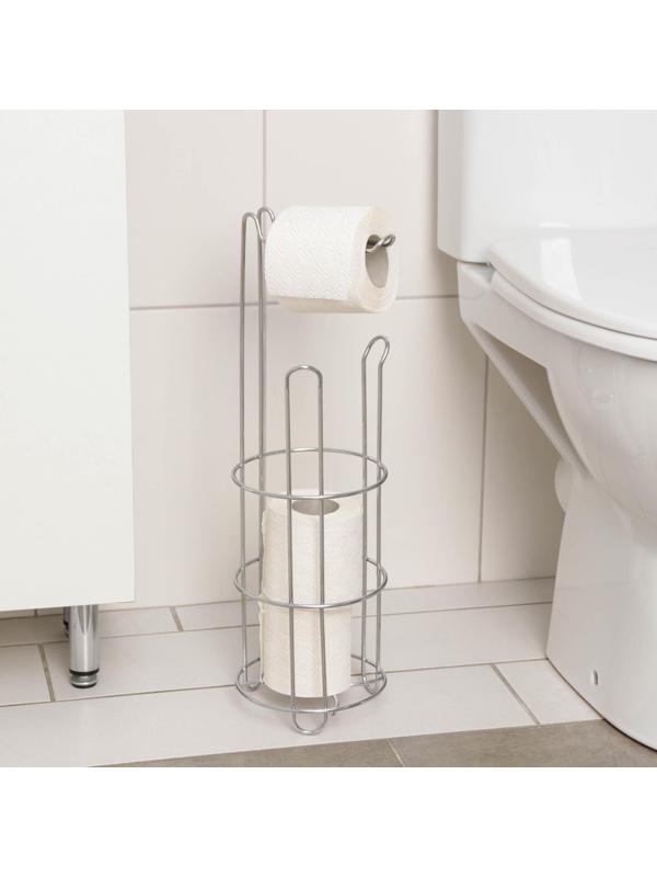 Держатель-стойка для туалетной бумаги Доляна, 14,5×15×48 см