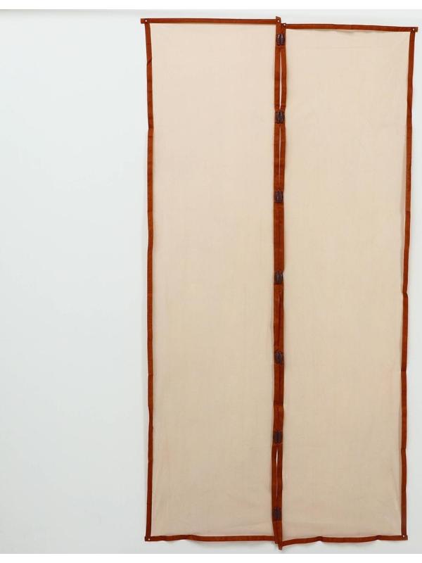 Сетка антимоскитная на магнитах для защиты от насекомых, 100×210 см, цвет коричневый