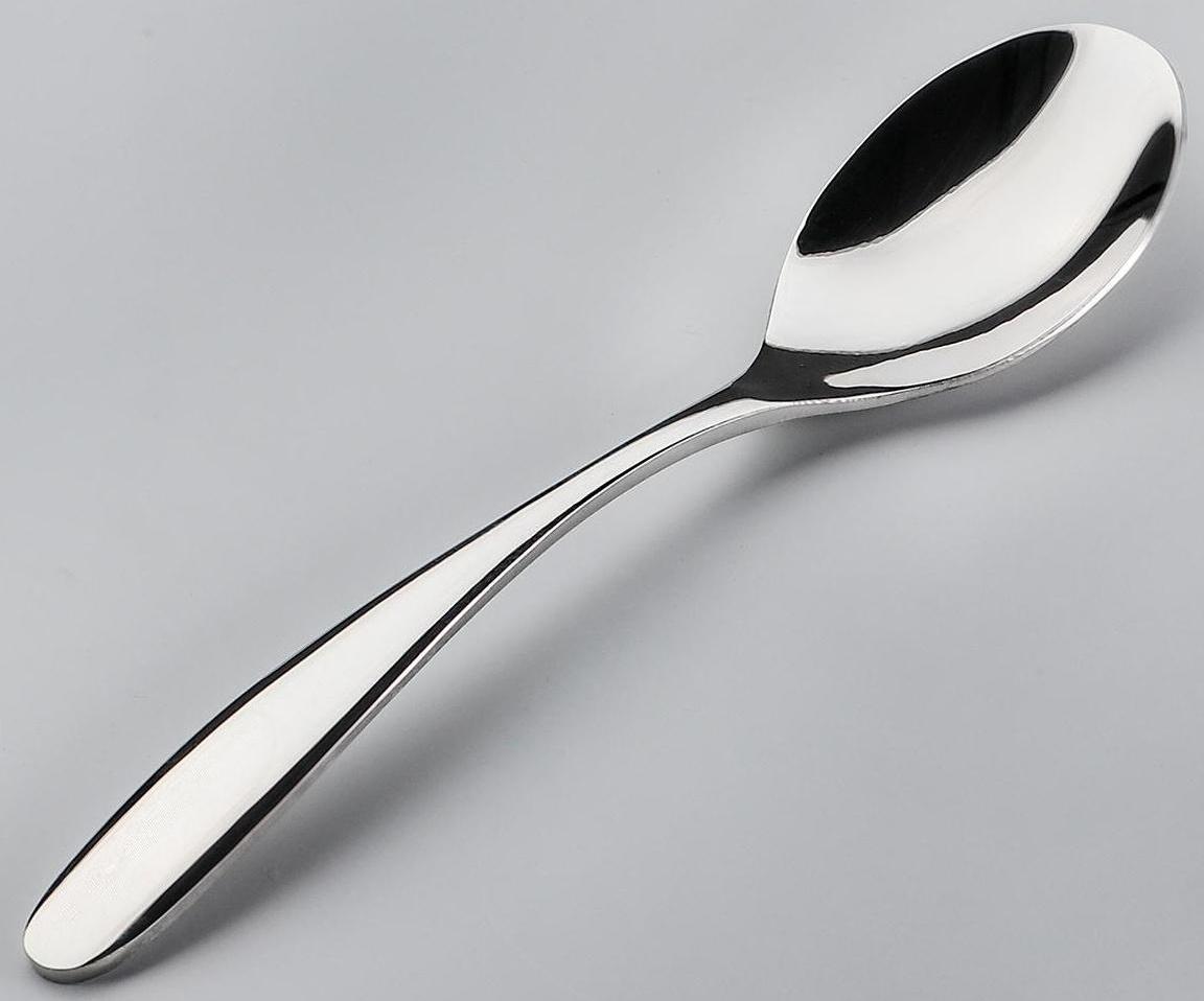 Ложка чайная «Марио», h=16 см, цвет серебряный