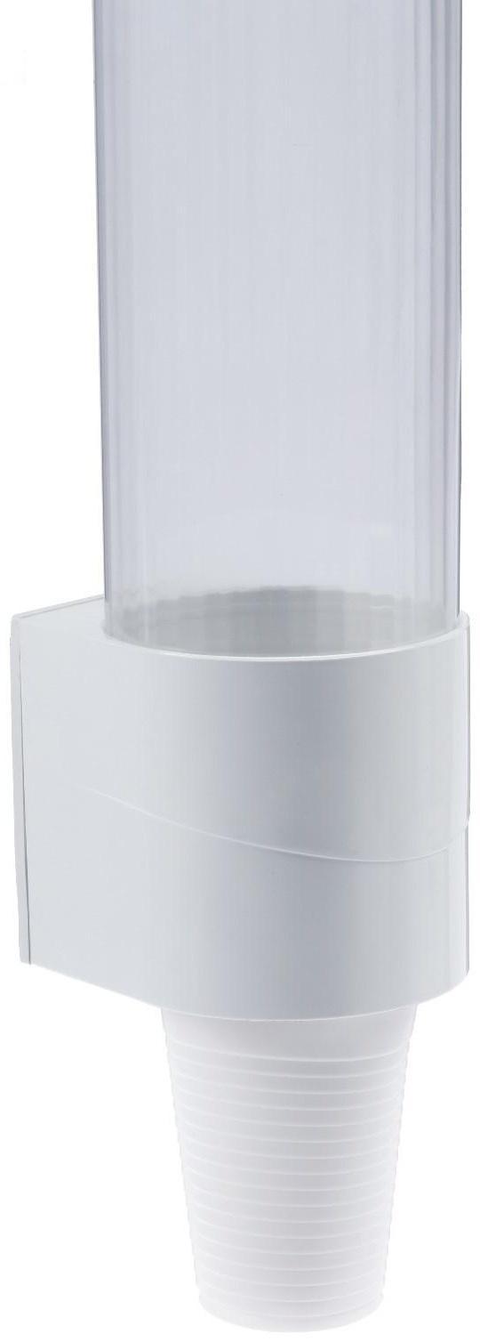 Стаканодержатель LCH-02, 70 стаканов, крепление шуруп, белый