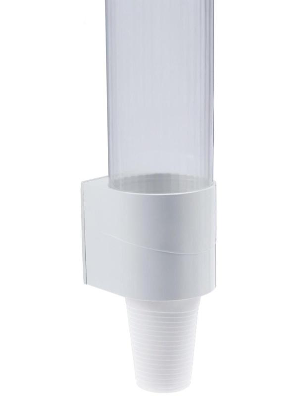 Стаканодержатель LCH-02, 70 стаканов, крепление шуруп, белый