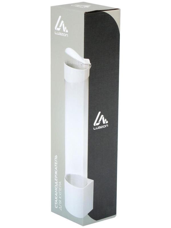 Стаканодержатель LCH-02, 70 стаканов, крепление шуруп, белый