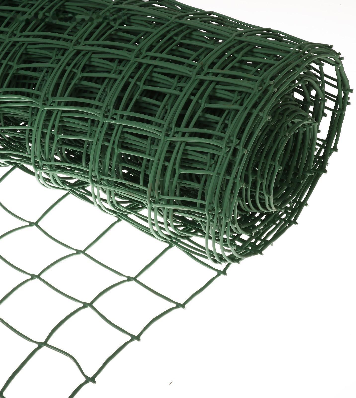 Сетка садовая, 1 × 20 м, ячейка 83 × 83 мм, зелёная, Greengo