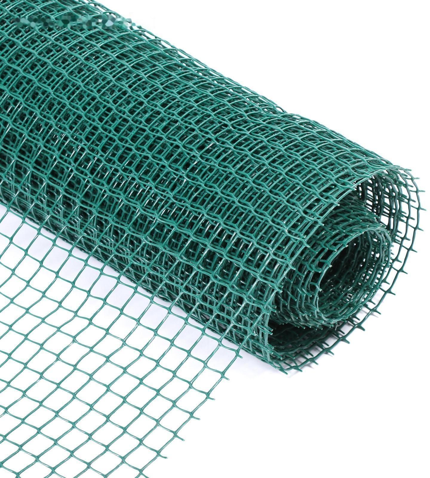 Сетка садовая, 1 × 10 м, ячейка 15 × 15 мм, зелёная, Greengo