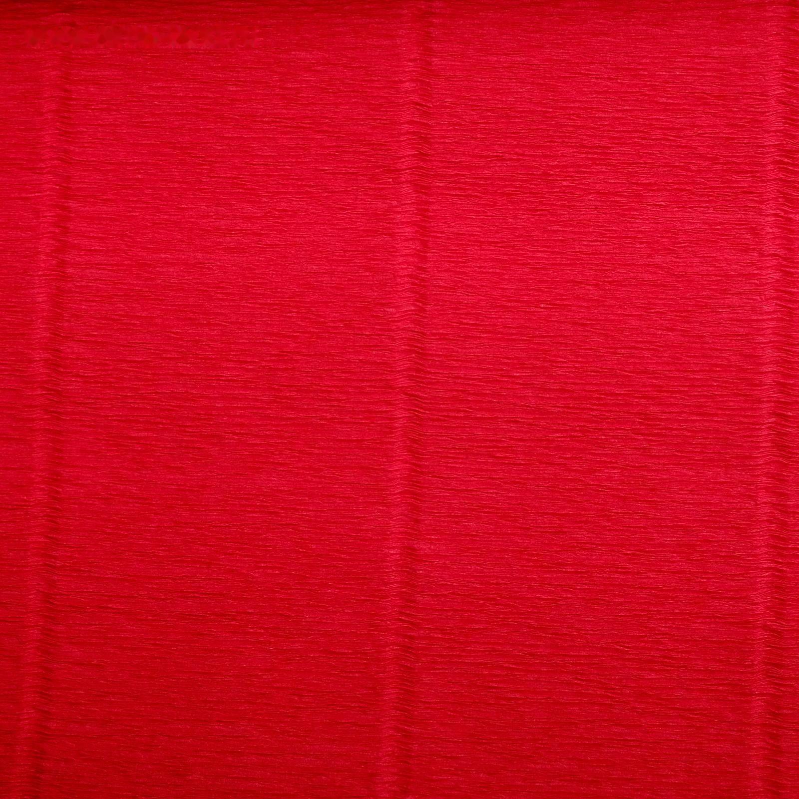 Бумага гофрированная 989 красная, 50 см х 2,5 м