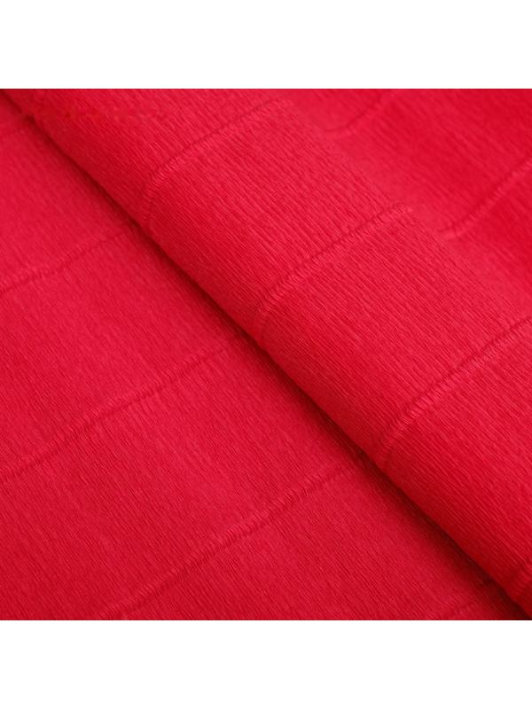 Бумага гофрированная 989 красная, 50 см х 2,5 м