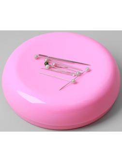 Игольница магнитная, d = 10,5 см, цвет МИКС