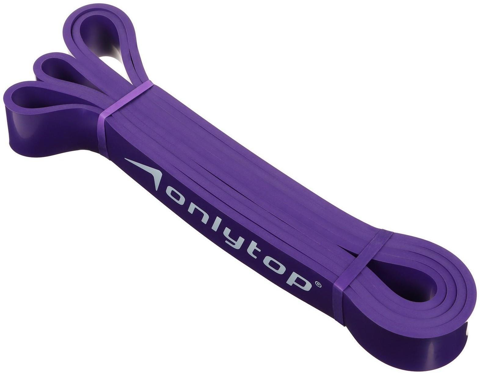 Эспандер ленточный, многофункциональный, 15-40 кг, 208 х 3,2 х 0,5 см, цвет фиолетовый