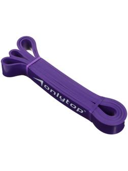 Эспандер ленточный, многофункциональный, 15-40 кг, 208 х 3,2 х 0,5 см, цвет фиолетовый