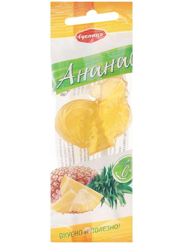 Леденец «Петушок» с витамином С со вкусом ананаса, 17 г