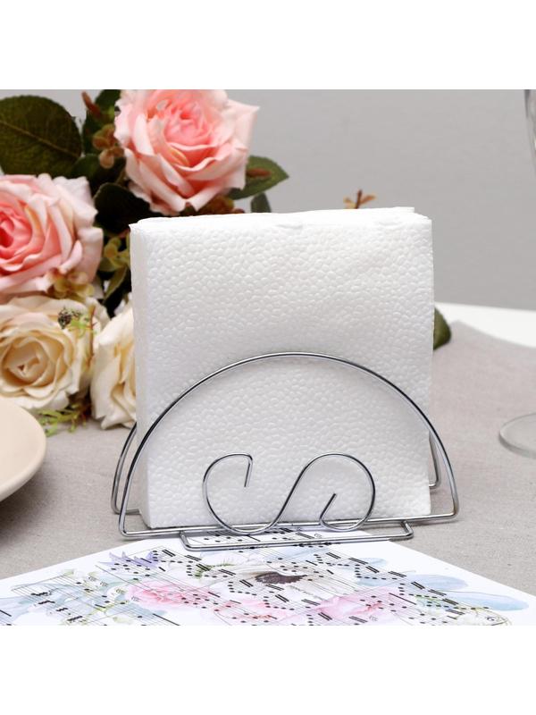 Салфетки бумажные белые, 1 слой, 24*24 см, 70 шт.