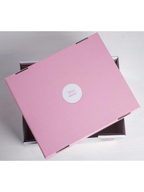 Складная коробка «Милой девочке», 31 х 25,5 х 16 см