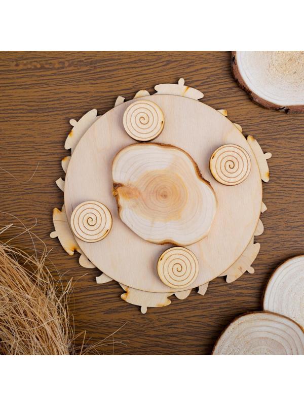 Подставка под горячее «Чайник», D=20 см, можжевельник