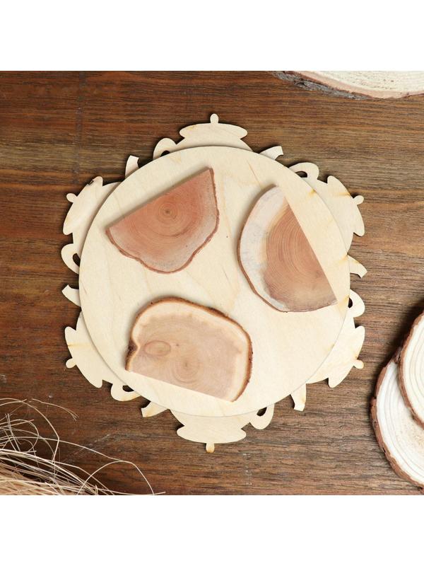 Подставка под горячее «Чайник», D=20 см, можжевельник