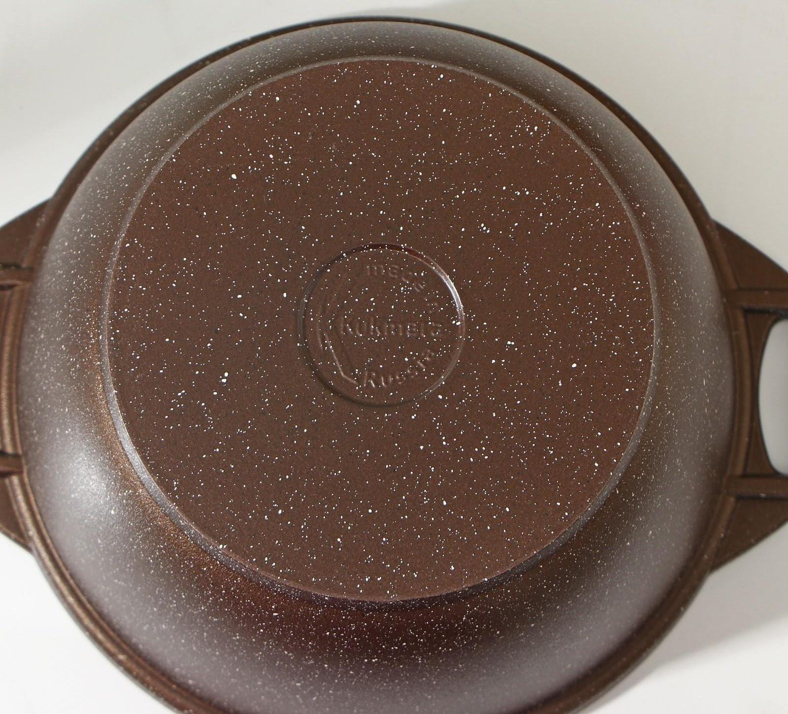 Кастрюля, 3 л, стеклянная крышка, антипригарное покрытие, цвет кофейный мрамор