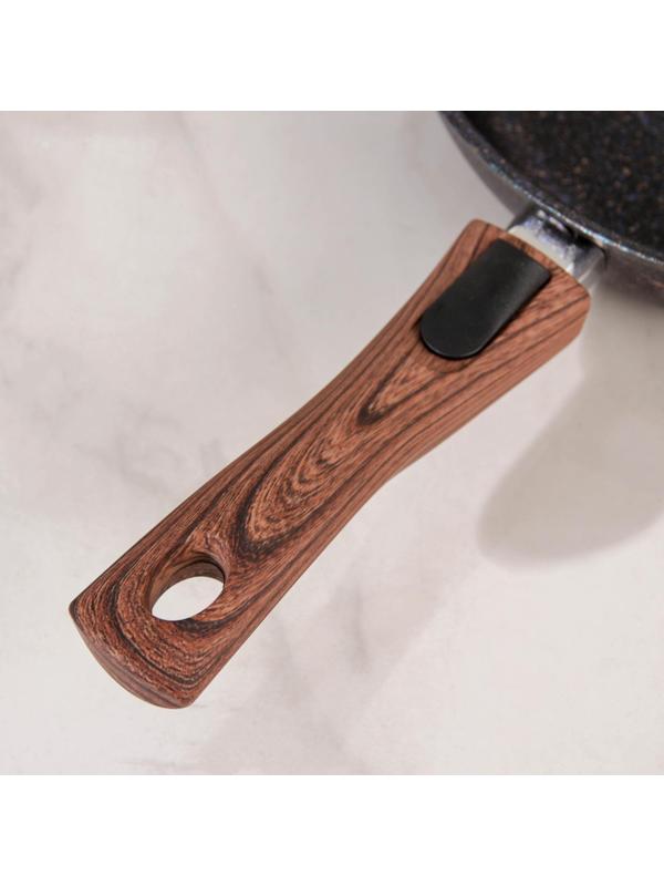 Сковорода Granit ultra blue, d=26 cм, съёмная ручка, антипригарное покрытие, цвет чёрный