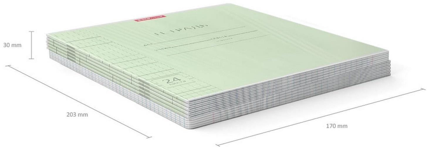 Тетрадь 24 листа в клетку ErichKrause 