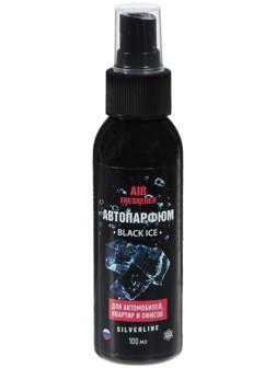 Ароматизатор АГАТ Silverline Чёрный лёд 100 мл, спрей