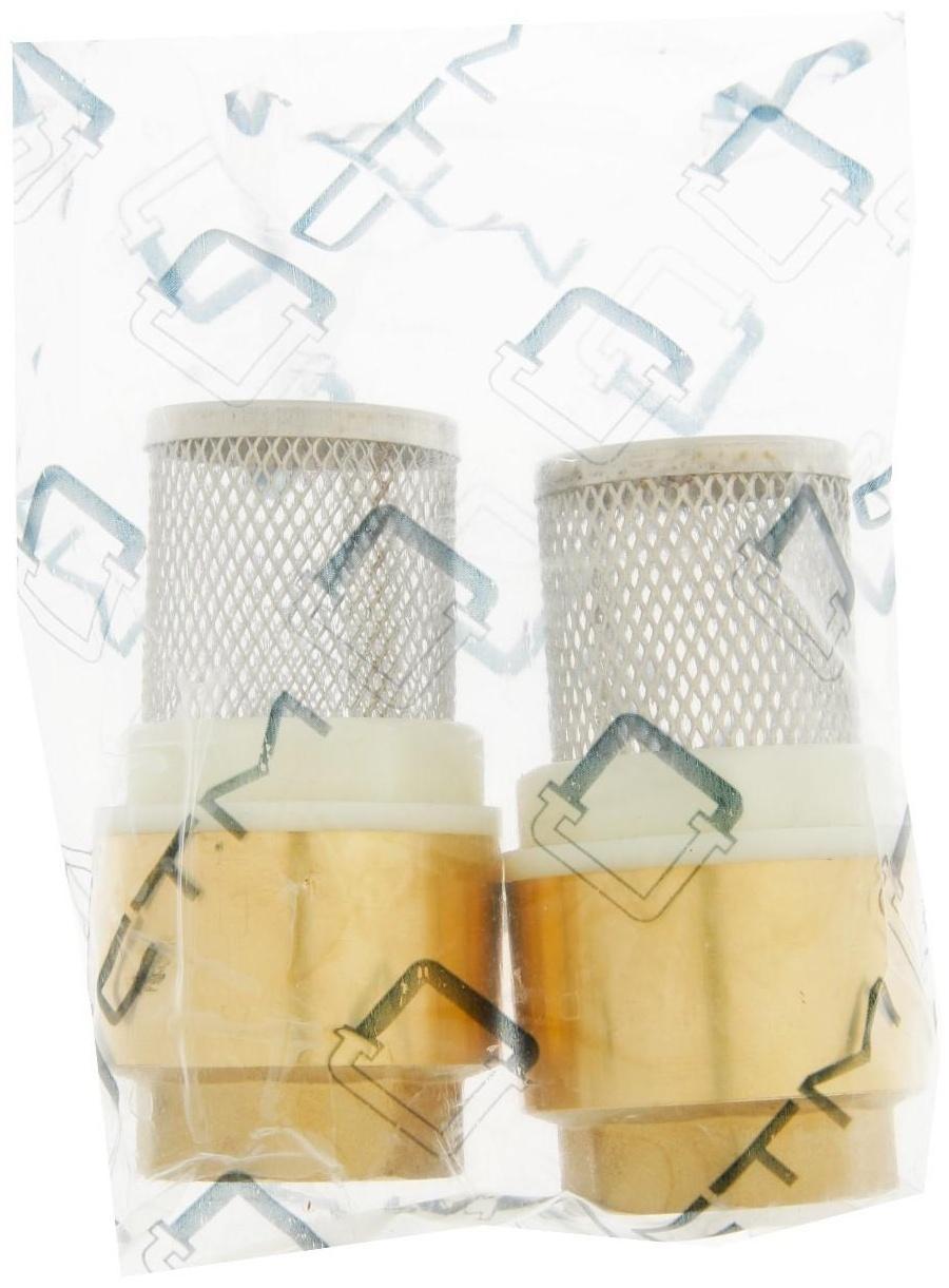 Клапан обратный с сеткой 