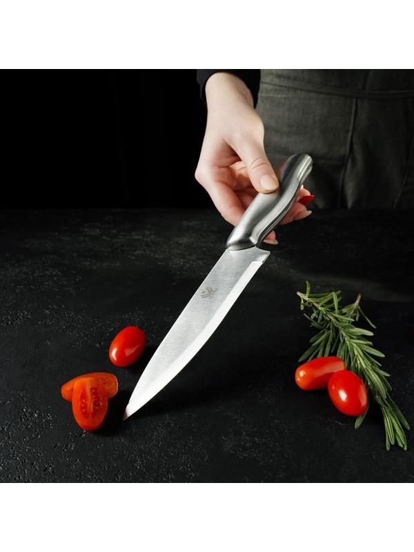 Нож кухонный «Металлик», лезвие 15 см