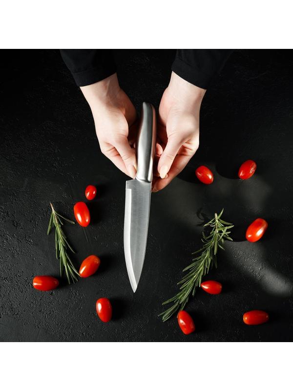 Нож кухонный «Металлик», лезвие 15 см