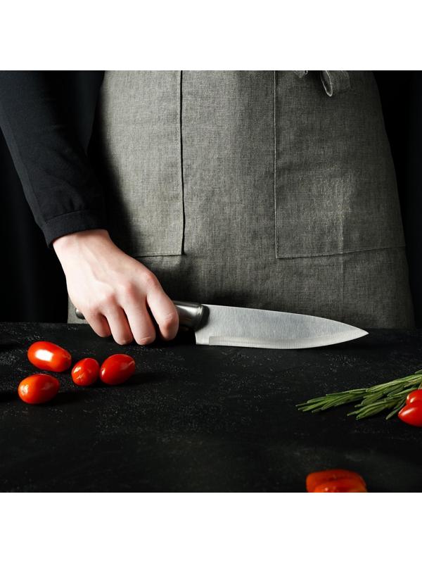 Нож кухонный «Металлик», лезвие 15 см