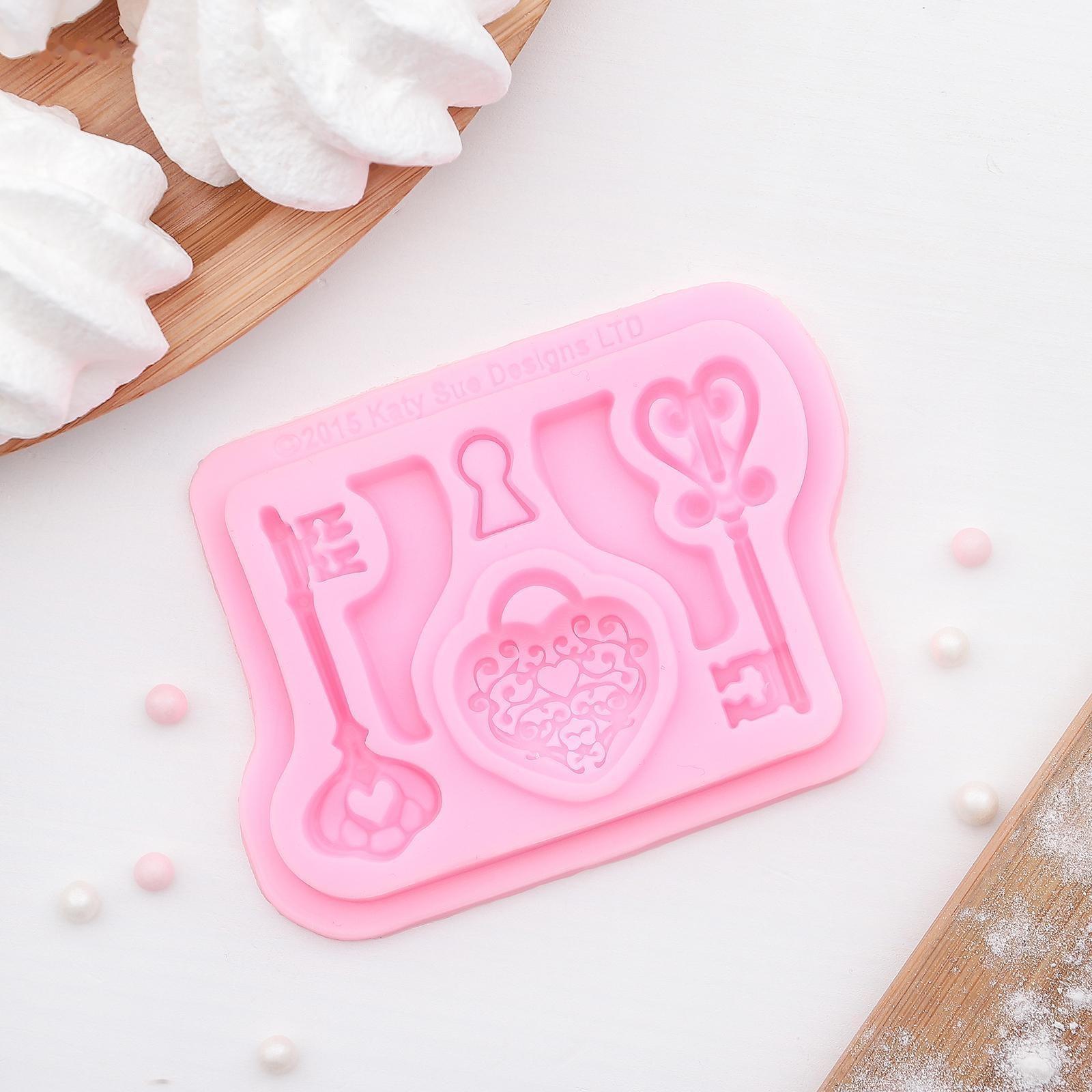 Молд «Ключ от сердца», 8,5×6,8 см, цвет МИКС