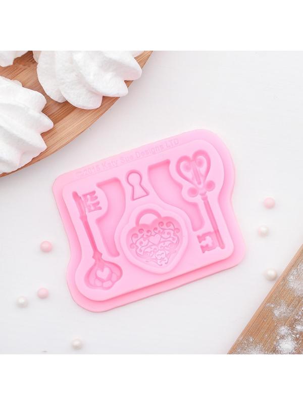 Молд «Ключ от сердца», 8,5×6,8 см, цвет МИКС