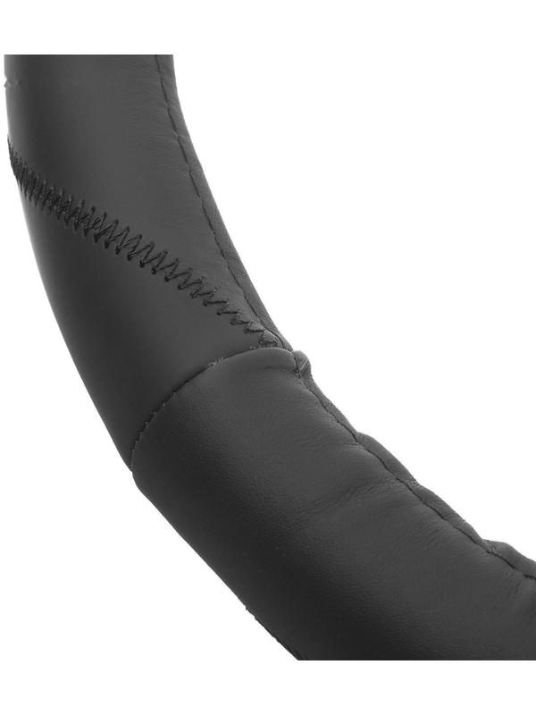 Оплётка TORSO, натуральная кожа, размер 38 см, черный