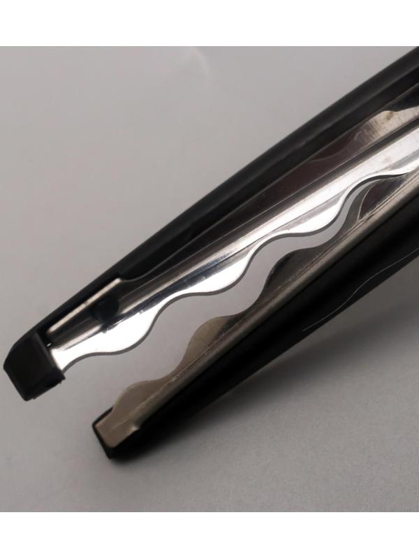 Ножницы детские 16,5 см ОСТРОВ СОКРОВИЩ, фигурн, черн-син, блистер с европодв 236780