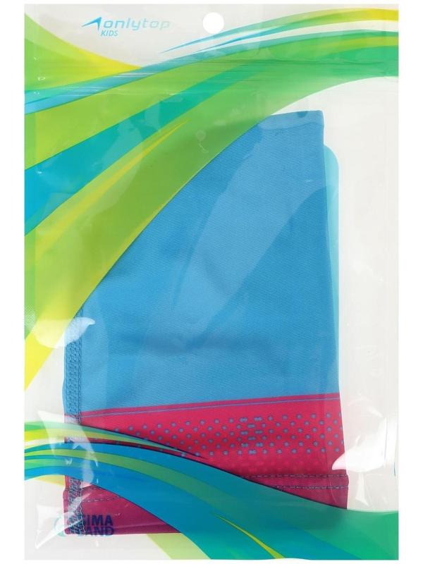 Шапочка для плавания детская ONLYTOP Swim, тканевая, обхват 46-52 см