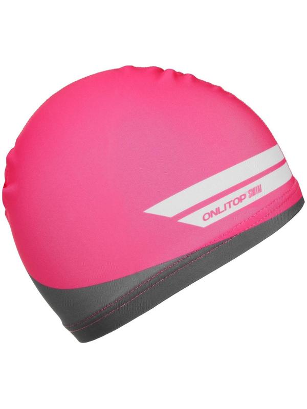 Шапочка для плавания детская ONLITOP Swim, тканевая, обхват 46-52 см