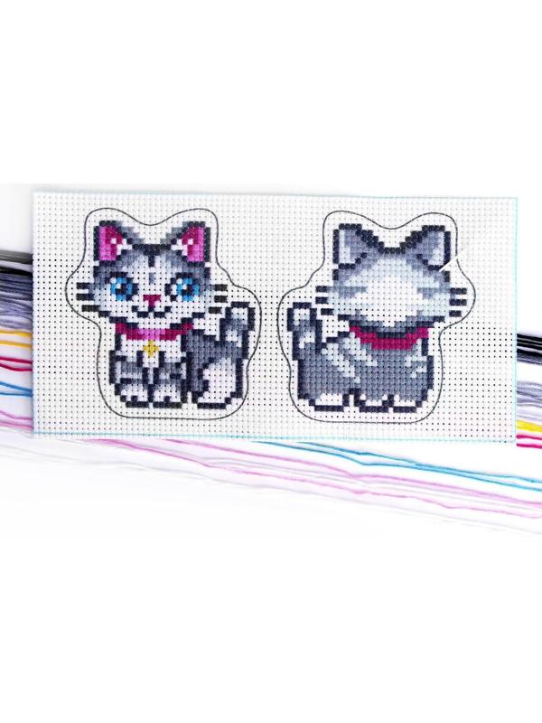 Вышивка крестиком, игрушка «Самый красивый котёнок». Набор для творчества