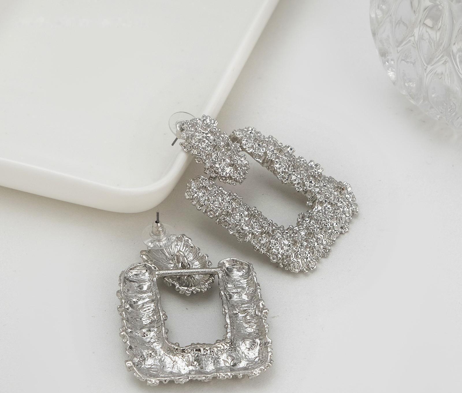 Серьги металл 