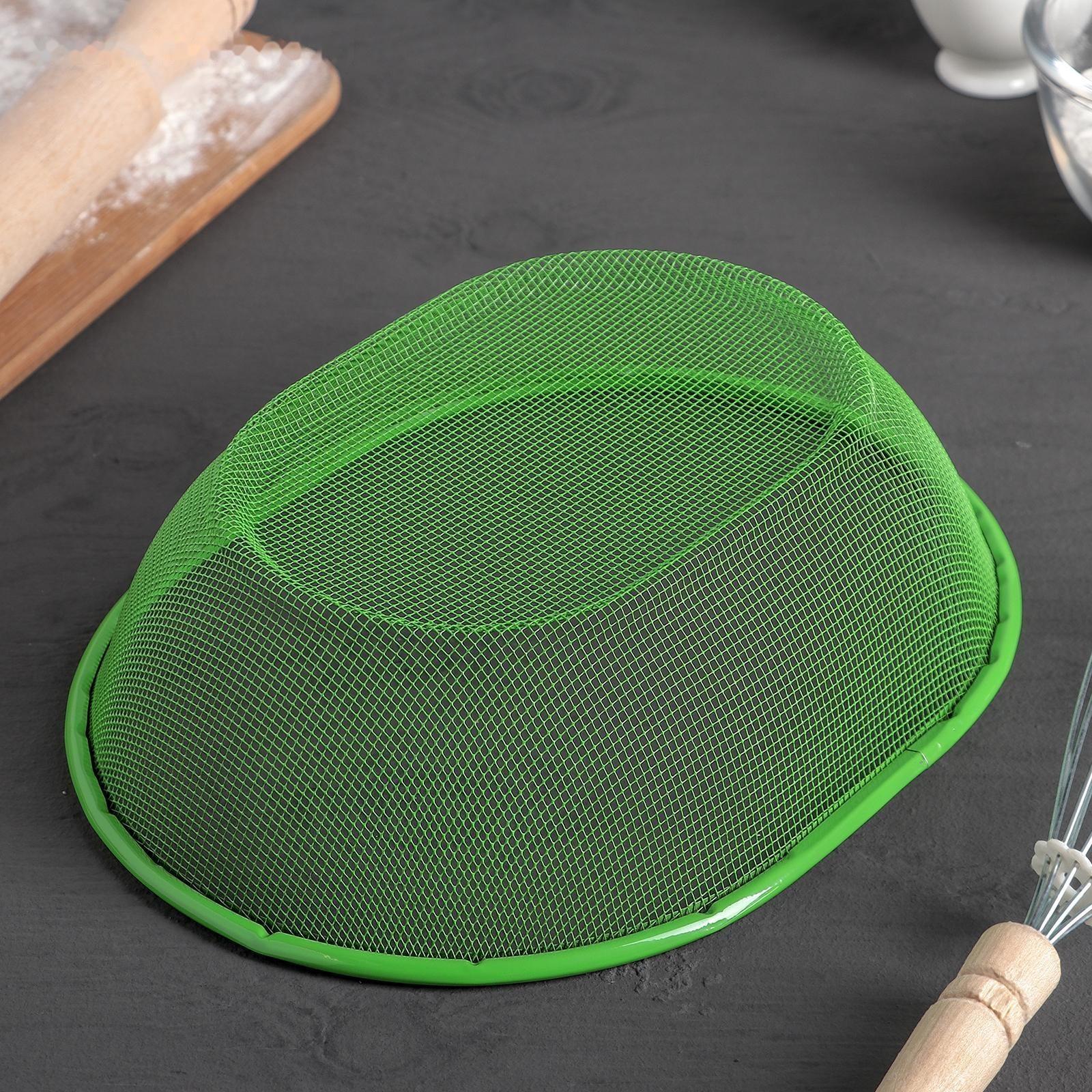 Сито-корзинка Доляна «2 в 1», 26×20 см, цвет МИКС