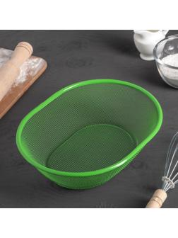 Сито-корзинка Доляна «2 в 1», 26×20 см, цвет МИКС