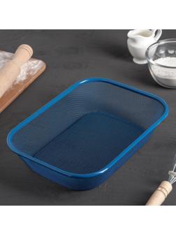 Сито-корзинка Доляна «2 в 1», 28×20 см, цвет МИКС